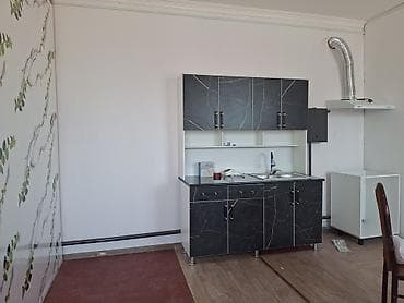 сдаю квартиру мкр аламедин 1: Студия с санузлом и кухонной зоной. - Планировка: светлая комната с — 4