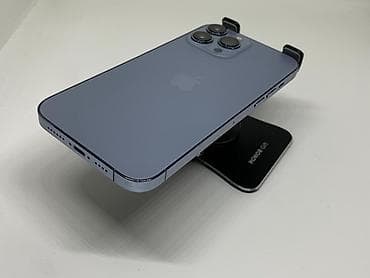 iphone 12 pro ош: IPhone 13 Pro Max, Б/у, 128 ГБ, Голубой, Защитное стекло, Чехол, 91 % — 5
