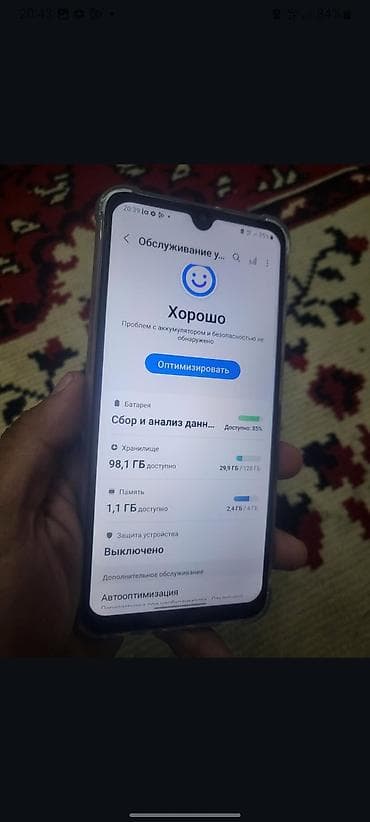 iphone 4a: Samsung Galaxy A32, Б/у, 128 ГБ, цвет - Черный, 2 SIM — 2