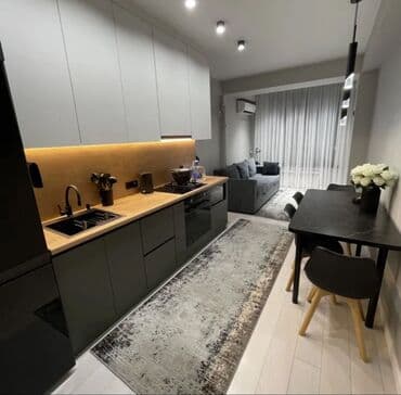 квартира аренда 2 комнатная арзон: 2 комнаты, 56 м², Элитка, 10 этаж, Евроремонт — 2