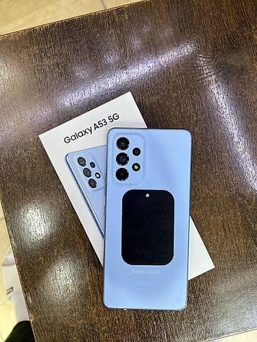 poco 3pro: Samsung Galaxy A53 5G, Б/у, 128 ГБ, цвет - Синий, 2 SIM — 2