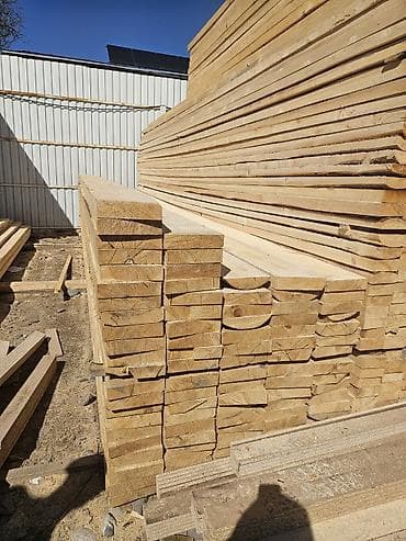 пиломатериал: Доски, Обрезные, Для строительства, Сосна, Черновые — 1