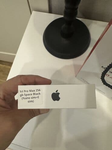14 pro max цена бишкек: IPhone 14 Pro Max, Колдонулган, 256 ГБ, Кара, Каптама, Куту, 82 % — 10