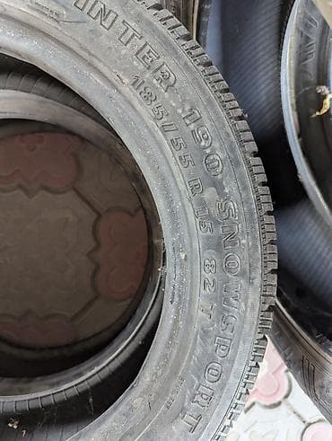 Шины: Шины 185 / 60 / R 15, Зима, Комплект, Легковые, Япония, Bridgestone — 6