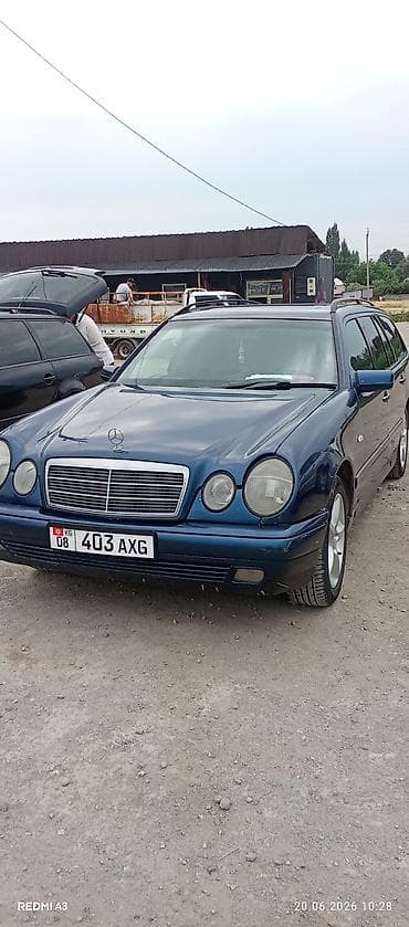 Унаа: Mercedes-Benz E-Class: 1997 г., 2 л, Кол менен иштөөчү, Бензин, Универсал — 7