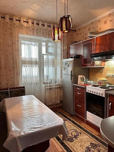 квартира район дордой моторс: 3 комнаты, С мебелью полностью — 4