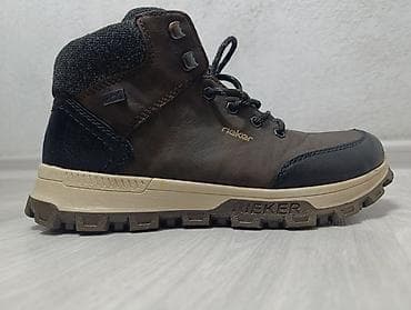 Мужские ботинки, 43, Rieker, Б/у, цвет - Коричневый, Самовывоз