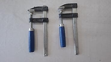 Упаковочно-фасовочные аппараты: Набор струбцин для столярных и слесарных работ Состав: - 3 одноручные — 2