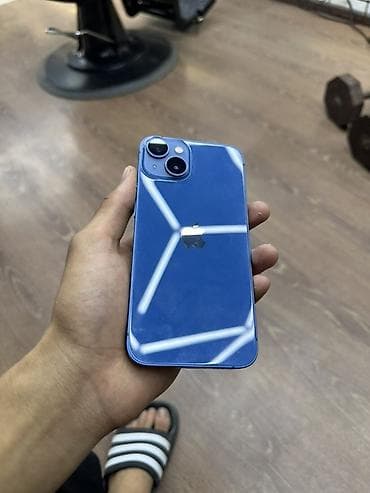 IPhone 13, Б/у, 128 ГБ, Синий, 85 %