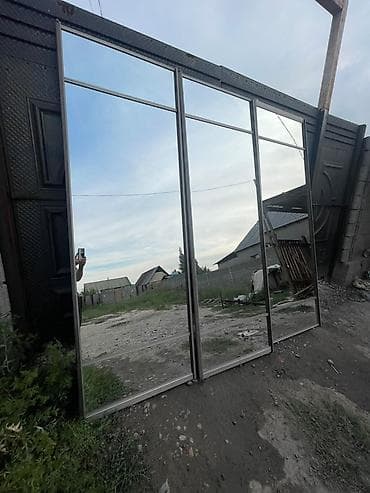 Раздвижные зеркальные двери для шкафа-купе - Комплект из 3 полотен на