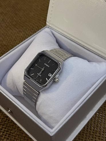 Классические часы часы, Casio, Япония, Водонепроницаемые, Мужские, Новый