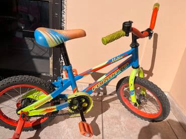 трёхколёсный велосипед детский: Детский велосипед, 4-колесный, 4 - 6 лет, Для мальчика, Б/у — 5