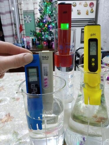 реакция: H2О. Дистилированная вода. Содержание солей 0 PPM. Применяется: для — 1