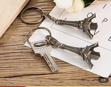 эйфелевая башня: Брелок «Эйфелева башня» - Дизайн: миниатюрная Эйфелева башня с — 1