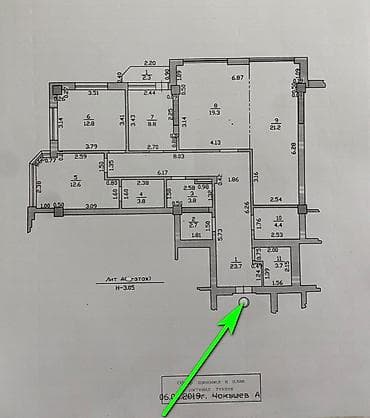 premium development: 4 комнаты, 120 м², Элитка, 3 этаж, Дизайнерский ремонт — 10