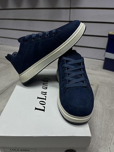 обувь лолита: Мужские кроссовки, 37, 38, 39, Новый, цвет - Синий, Самовывоз — 1