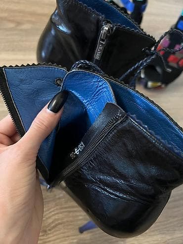 крутая: Очень крутые ботильоны на шпильке, натуральная кожа, носили пару раз — 2