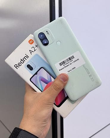 Redmi, Redmi A2 Plus, Б/у, 64 ГБ, цвет - Зеленый, 2 SIM