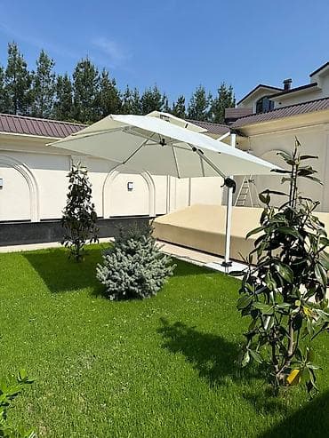 Премиальные уличные зонты для террас и кафе - Размеры: 3.5×3.5 м, 3×4