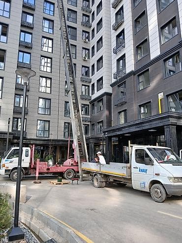 замена кровли: Услуги подъёмника Автолифт Автовышка Кран высотных работ - — 6
