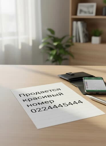 номера для телефона: Продаётся красивый номер: 0224445444 Особенности: - Лёгкая — 1