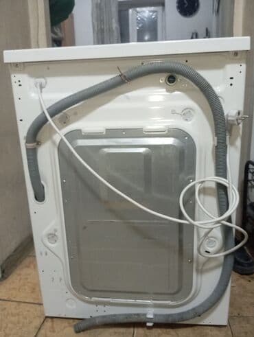 Аудиотехника: Стиральная машина LG, Б/у, Автомат, До 5 кг, Узкая — 11