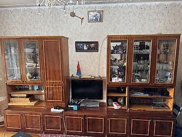 модулный: Стенка-шкаф, Тип стенки-шкафа: Модульная, Для зала, Б/у, Особенности: С отделением под телевизор — 2