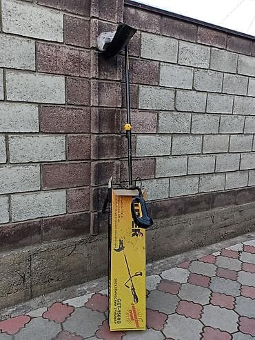 триммеры для трав: Электрический триммер Elitech GET-1500V - Мощность двигателя: 1500 Вт — 1