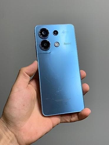 Redmi, Redmi Note 13, Б/у, 128 ГБ, цвет - Голубой, 2 SIM