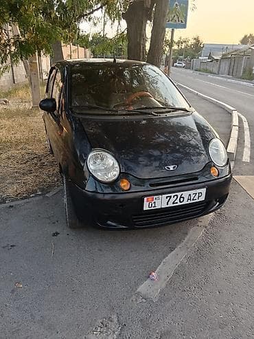 Daewoo Matiz: 2006 г., 0.8 л, Механика, Бензин, Хэтчбэк at lalafo.kg Daewoo Matiz: 2006 г., 0.8 л, Механика, Бензин, Хэтчбэк