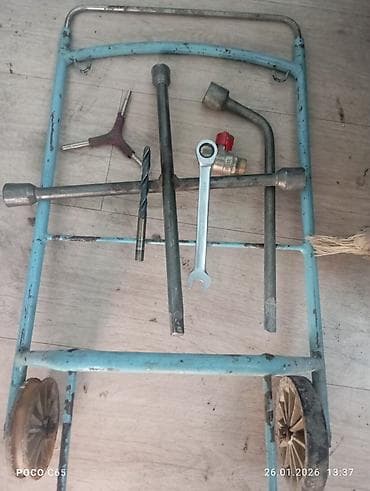 Уголь: Садово-строительная тачка и тележка, Стальная, Двухколесная — 4