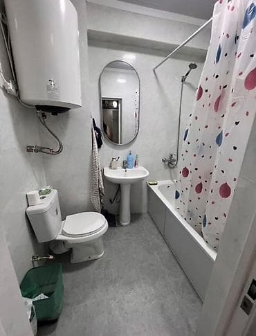 сдаю квартиру в кызыл аскер: 1 комната, 35 м², Элитка, 1 этаж, Евроремонт — 3