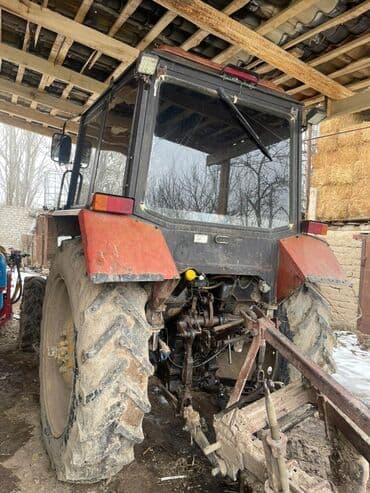 бороно: Трактор мтз82 абалы жакшы коп жери жаны донгологу 80%,шаймандар — 4