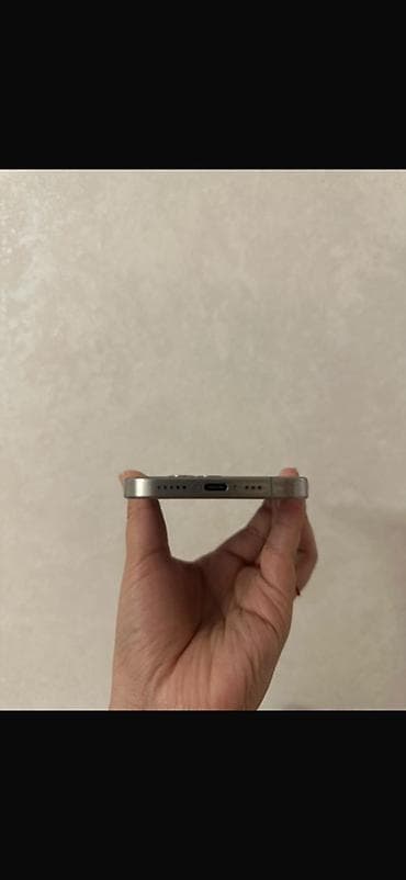 Уюлдук телефондор жана аксессуарлар: IPhone 15 Pro, Колдонулган, 128 ГБ, Natural Titanium, 80 % — 4