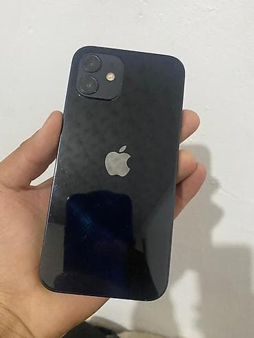 IPhone 12, 64 ГБ, Черный, 75 %