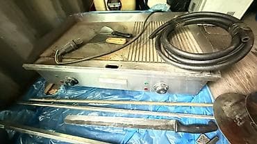 Шаурма бургердин жаречный печи,бычактары,эт илгичтери жана башка