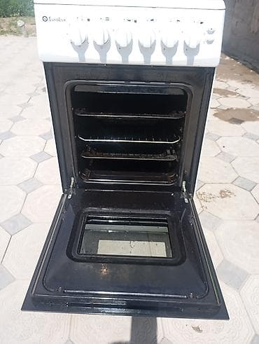 самсы печка: Газовая печь, Б/у, Напольная, цвет - Белый, Полная оплата — 2