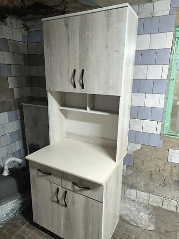 Эмерек: Ашкана үчүн шкаф, Жаңы, Полго орнотулма, Жуугучсуз, ЛДСП — 4