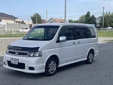 салон машины: Honda Stepwgn: 2004 г., 2 л, Автомат, Бензин, Минивэн — 2