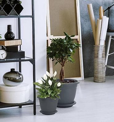 Все для дома и сада: Горшок для цветов с фиксируемым поддоном InGreen коллекция Aphrodite — 2