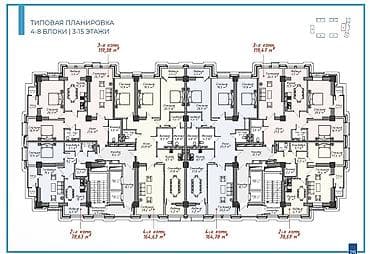 Новостройки от застройщика: Строится, Элитка, 3 комнаты, 118 м² — 5