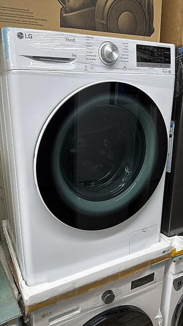 lg: Стиральная машина LG ThinQ, фронтальная загрузка - Вместимость: 8 кг — 1