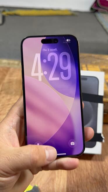 айфон 16 про бишкек цена: IPhone 15 Pro, Колдонулган, 256 ГБ, Кабель, 88 % — 11