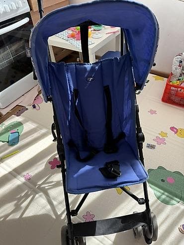 Балдар дүйнөсү: Балдар арабасы, Chicco, түсү - Көгүлтүр, Колдонулган — 2