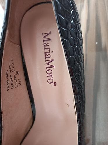 мери кей обувь: Туфли, 39, Maria Moro, Б/у, цвет - Черный, Самовывоз — 4