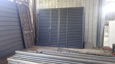 каркас дома: Металлические ворота для частного дома/усадьбы - Типы: распашные и — 8