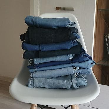 самопошив: Джинсы, Прямые, Средняя талия — 1