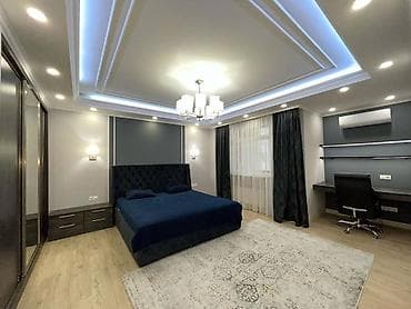 osh flat: 3 комнаты, 114 м², Асанбай мкр 6 этаж, Дизайнерский ремонт — 1