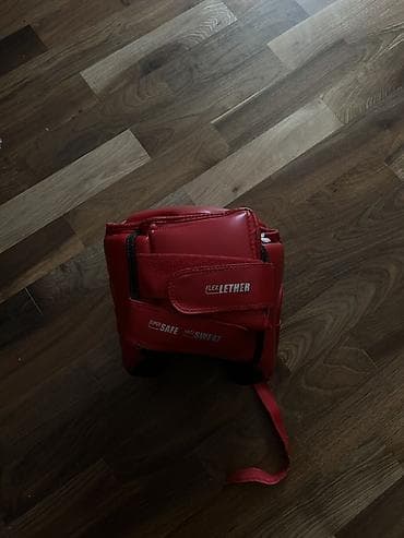 подошел: Шлем для единоборств Clinch, красный - Тип: тренировочный — 3