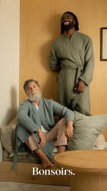 домашние халаты больших размеров: Халат, Муслин, M, 3XL, 5XL — 7